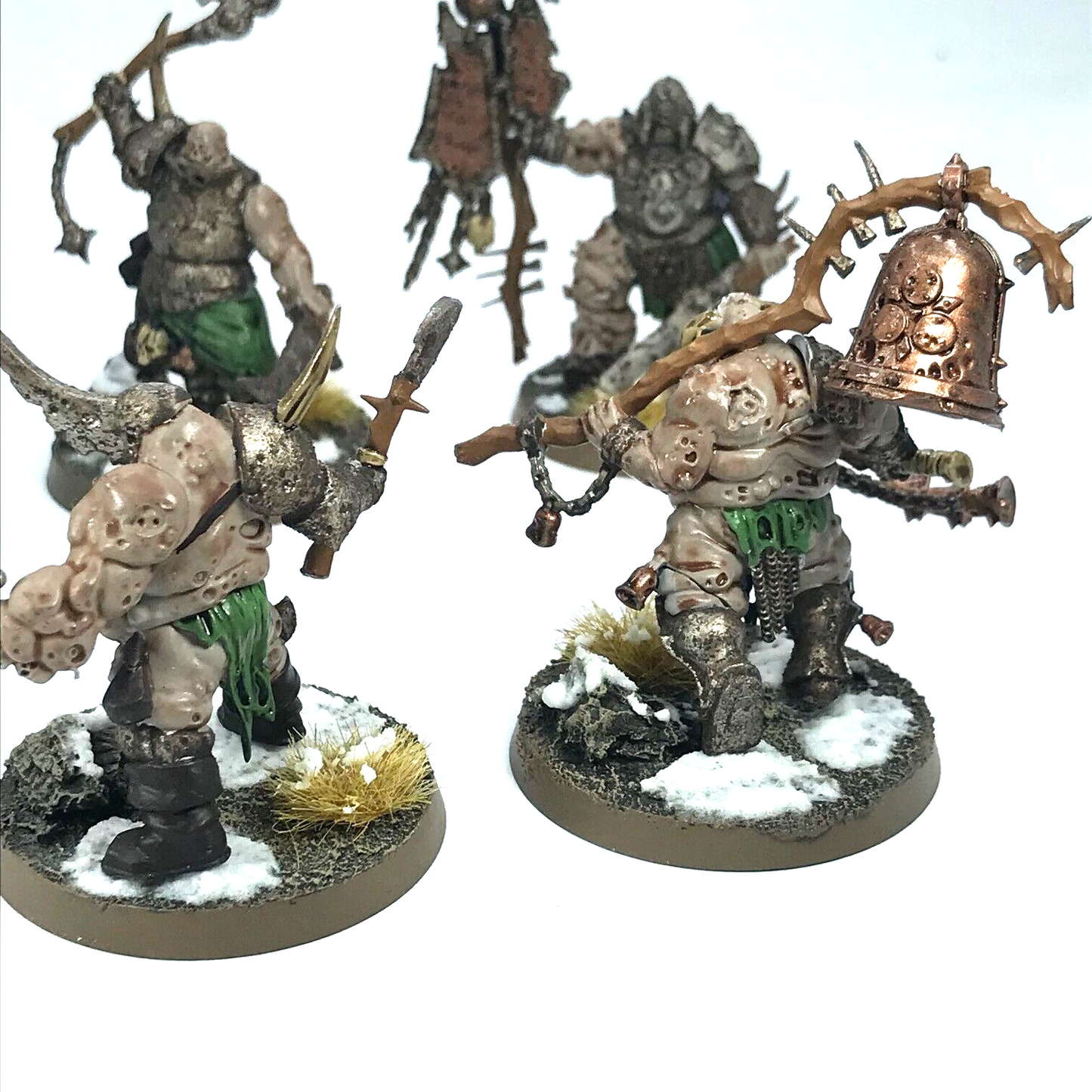 Maggotkin of Nurgle Blightkings Painted - Warhammer Age of Sigmar C2496