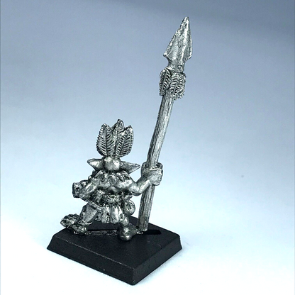 Forest Goblin with Spear Dated 1992 Orcs & Goblins - Warhammer Fantasy X11643