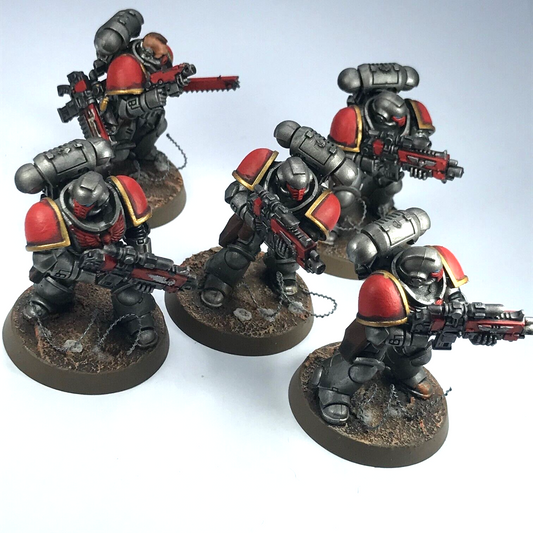 Space Marines Primaris Intercessors Squad - Painted - Warhammer 40K C2879