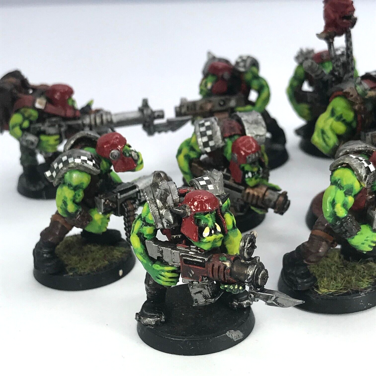 Space Ork Ork Boyz Squad - Painted - Warhammer 40K C685