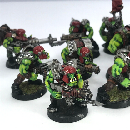Space Ork Ork Boyz Squad - Painted - Warhammer 40K C685