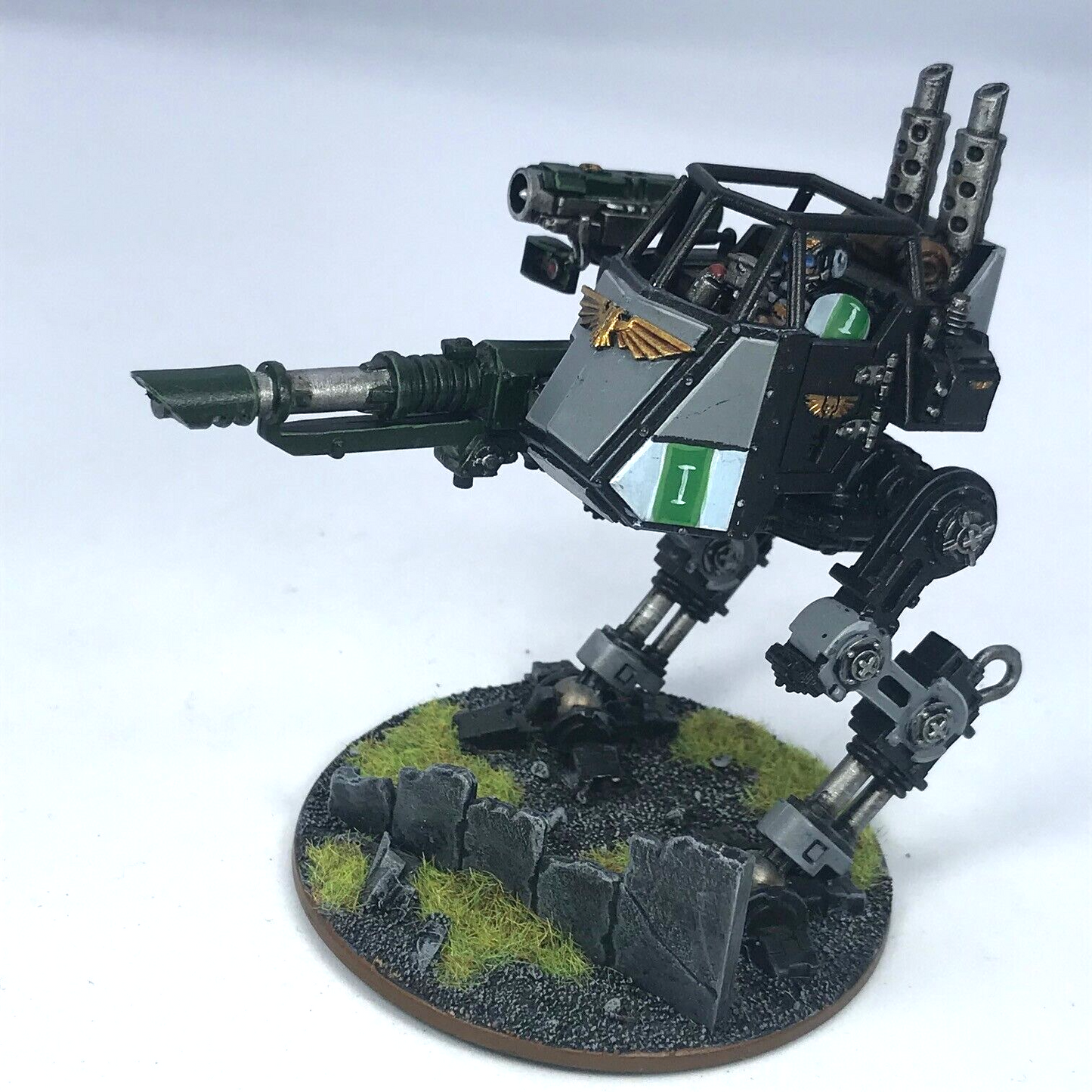 Imperial Guard Sentinel Walker Astra Militarum - Painted - Warhammer 40K C2889