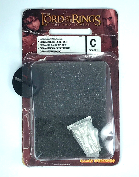 Grima Wormtongue Blister - OOP - LOTR / Warhammer / Lord of the Rings Metal N15