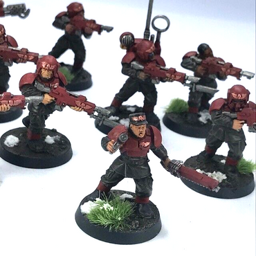 Cadian Shock Troops Astra Militarum Imperial Guard Warhammer 40K Painted C825