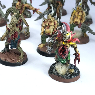 Poxwalkers Death Guard - Warhammer 40K Games Workshop Painted C1166