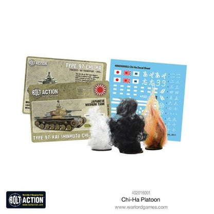 Japanese Chi-Ha Platoon - Warlord Games Bolt Action Miniatures