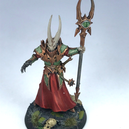 Chaos Sorcerer - Slaves to Darkness - Warhammer Age of Sigmar C260