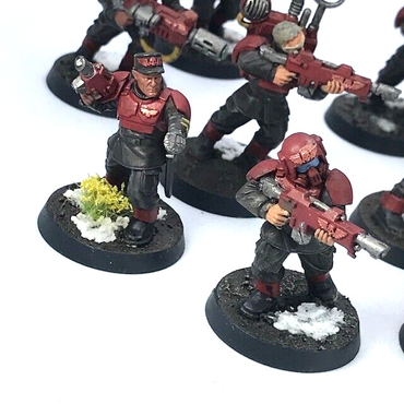 Cadian Shock Troops Astra Militarum Imperial Guard Warhammer 40K Painted C1703