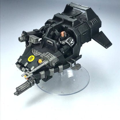 Iron Hands Land Speeder Space Marines - Painted - Warhammer 40K C1617