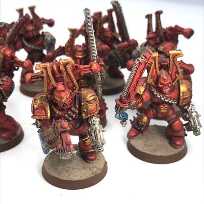 Khorne Berzerkers Chaos Space Marines - Painted - Warhammer 40K C2862