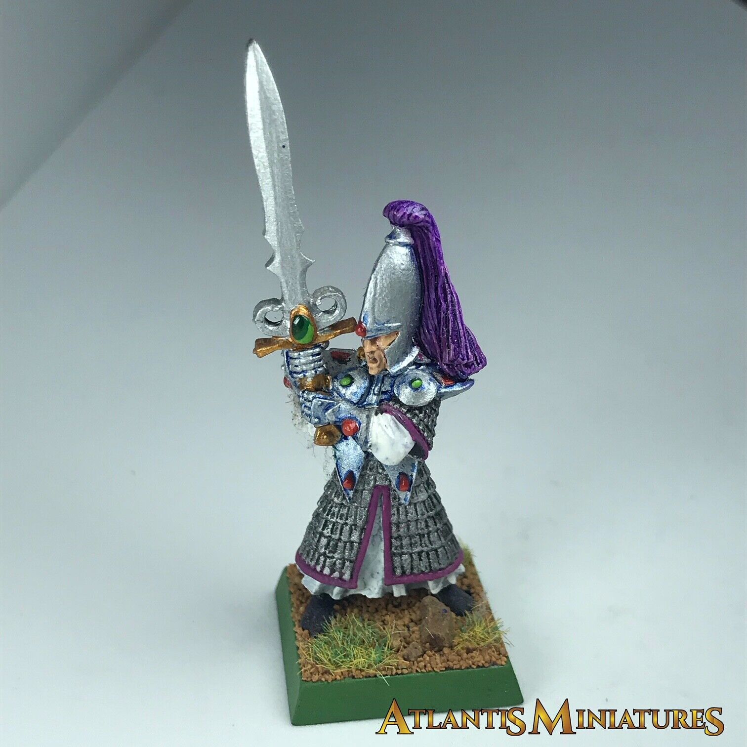 4 Maitres des épées de Hoeth Hauts Elfes / Metal / Warhammer 4 Maitres des épées de Hoeth Hauts Elfes / Metal / Warhammer