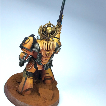 Imperial Fists Legion Praetor Horus Heresy - Painted - Warhammer 30K 40K C3794