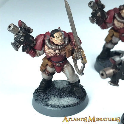 Painted Blood Angel Scout Squad Space Marine - Warhammer 40K C931