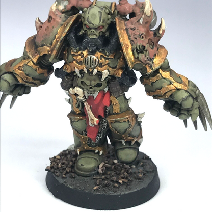 Chaos Nurgle Champion Death Guard - Painted - Warhammer 40K X2678