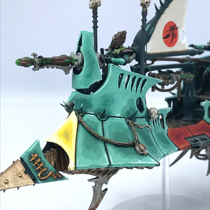 Drukhari Ravager Ship Dark Eldar - Painted - Warhammer 40K Games Workshop