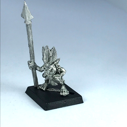 Forest Goblin with Spear Dated 1992 Orcs & Goblins - Warhammer Fantasy X13353