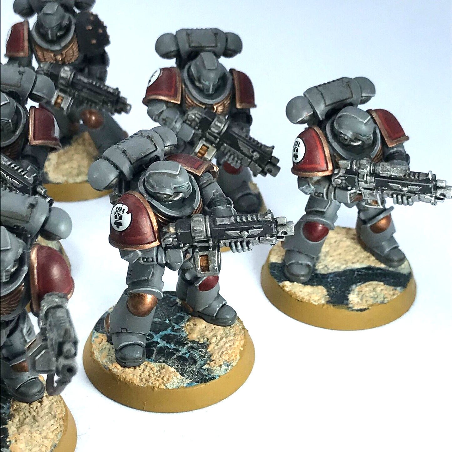 Primaris Intercessors Space Marine - Painted - Warhammer 40K C3492