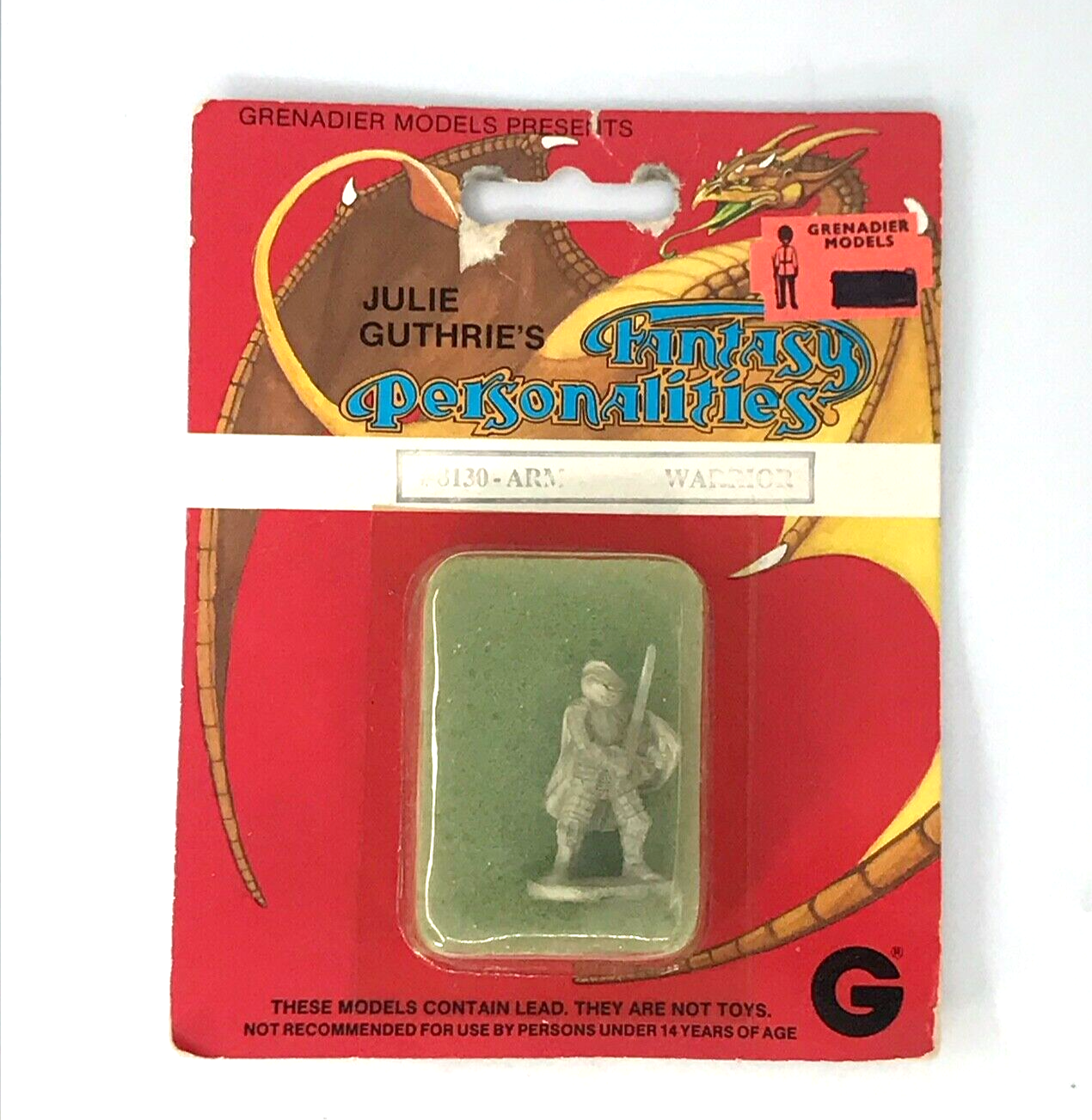 Grenadier Models Armoured Warrior Fantasy Personalities Blister C297