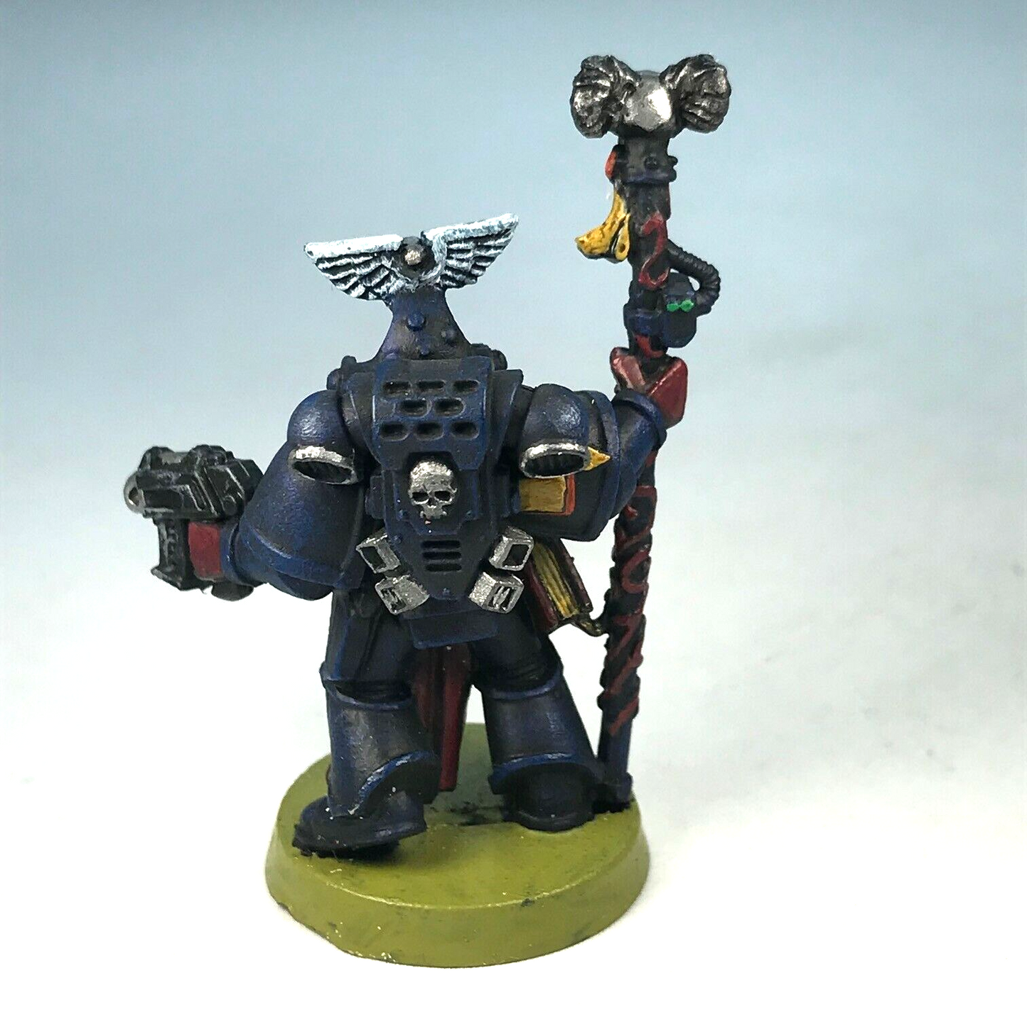 Classic Metal Space Marine Librarian - Painted - Warhammer 40K X8629