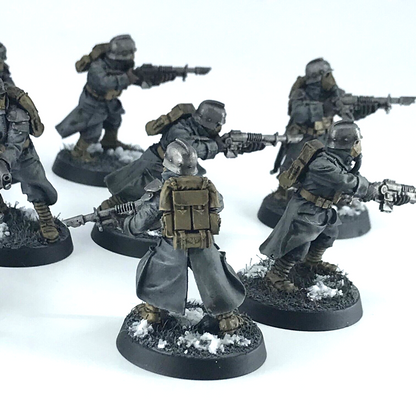 Death Korps of Krieg Infantry Squad Astra Militarum Warhammer 40K Painted C3525