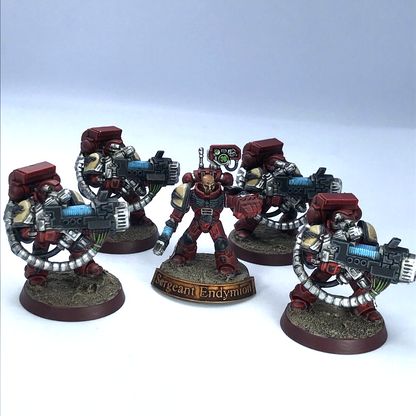 Blood Angels Devastator Squad Space Marine - Painted - Warhammer 40K C3259