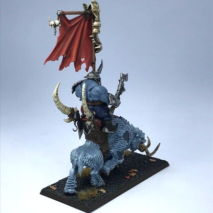 Ogor Mournfang Rider Ogre Kingdoms - Warhammer Fantasy Games Workshop Painted