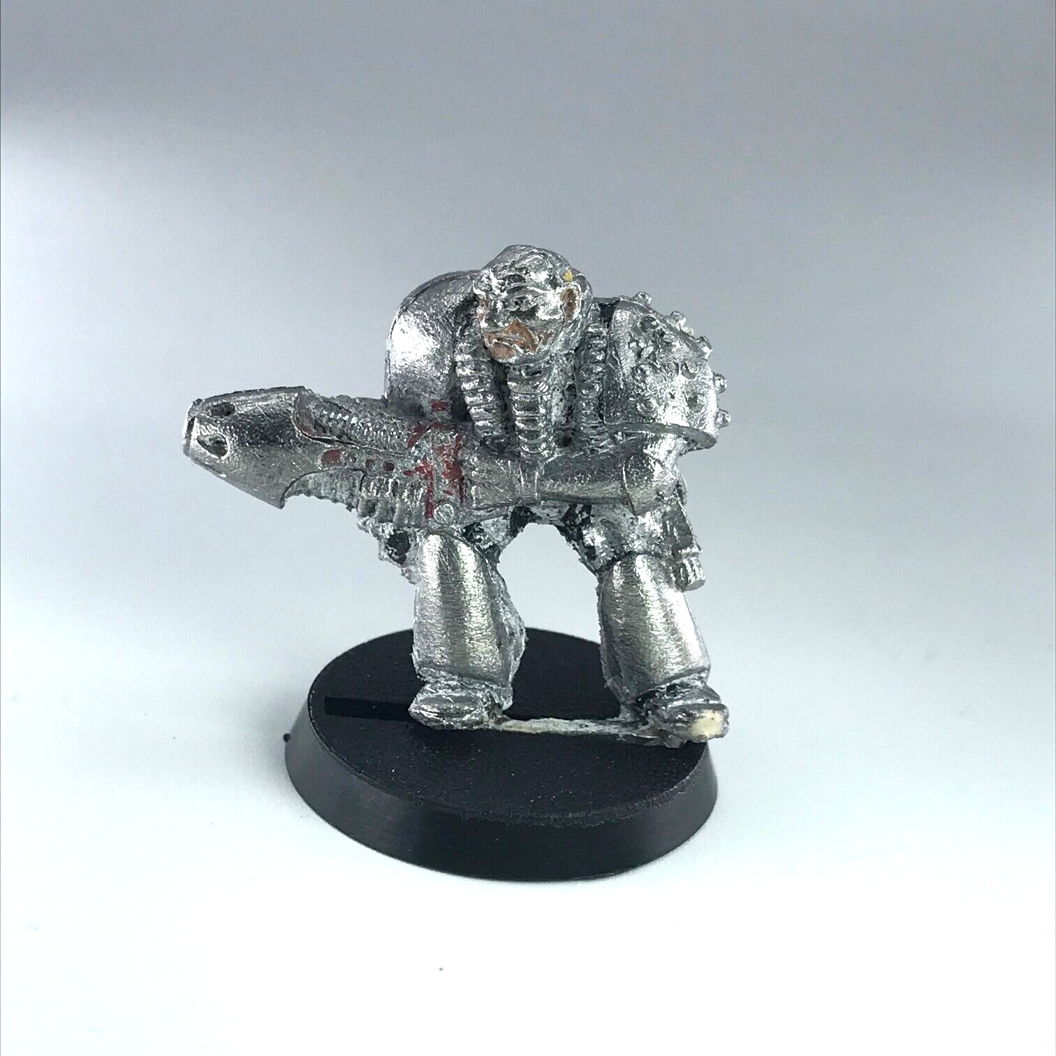 Space marines trooper with plasma gun rogue trader - warhammer 40k classic x1686