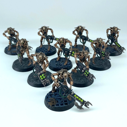 Necron Warriors Squadron - Necrons - Painted Warhammer 40K Games Workshop C2529