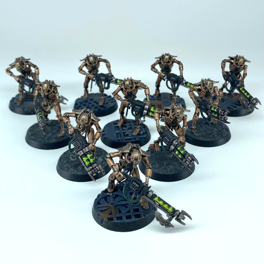 Necron Warriors Squadron - Necrons - Painted Warhammer 40K Games Workshop C2529