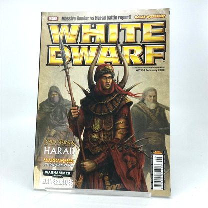 White Dwarf 338 Magazine Games Workshop Warhammer Fantasy 40,000 40K M394