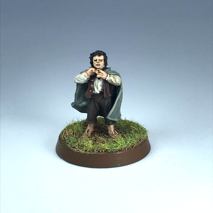 Frodo Hobbit LOTR Fellowship Warhammer / Lord of the Rings Painted Metal X8983