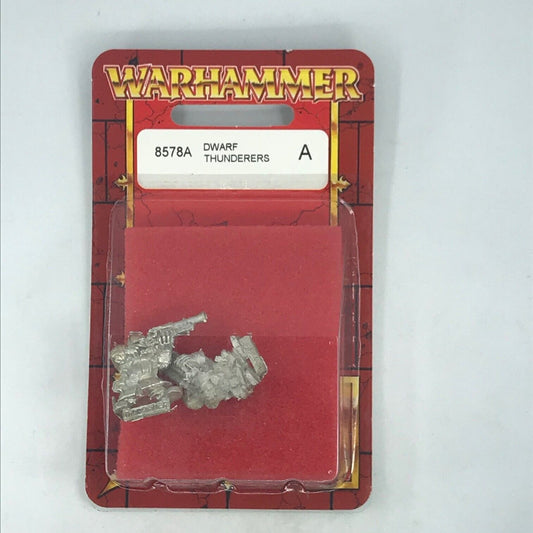 Metal Dwarf Thunderer Riflemen Blister - Warhammer Fantasy C579