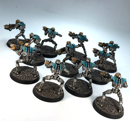 Necron Warriors Painted - Warhammer 40K Games Workshop C1702