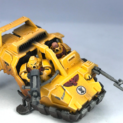 Classic Imperial Fist Landspeeder Space Marines - No base - Warhammer 40K C3442