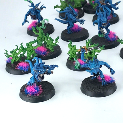 Blue Horrors of Tzeentch Chaos - Warhammer Age of Sigmar Painted C5033