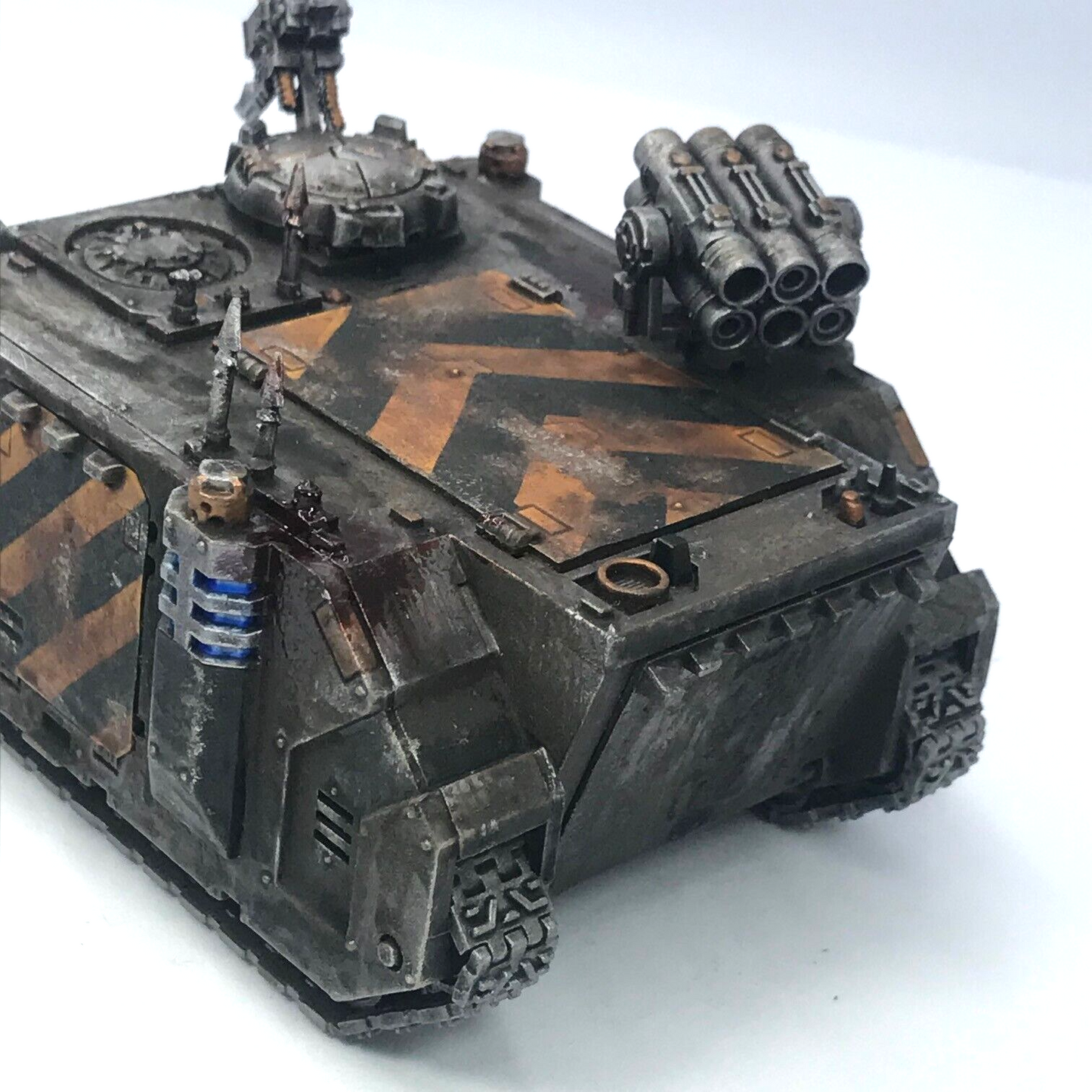 Iron Warriors Rhino APC Tank Chaos Space Marines - Painted - Warhammer 40K GW