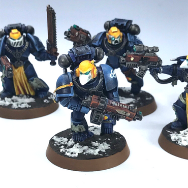 Space Marines Ultramarines Veteran Squad Painted - Warhammer 40K C1612