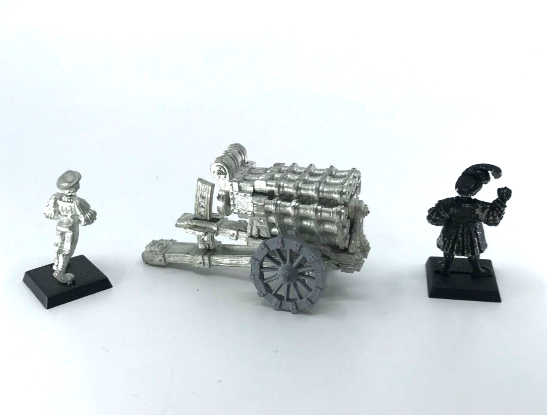 Hellblaster Volley Gun With Crew The Empire - Warhammer Fantasy Metal C4202