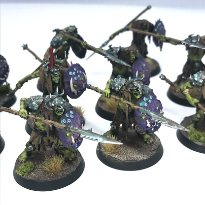 Gutrippaz with Stikkas  Orruk Warclans - Painted - Warhammer Age of Sigmar C2872