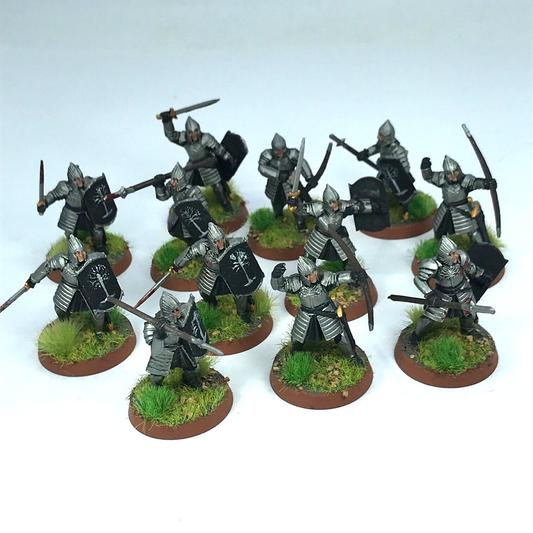 Minas Tirith Warriors - Painted - LOTR / Warhammer / Lord of the Rings C2519