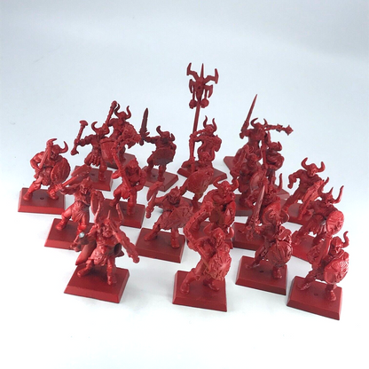 Chaos Marauder Warriors Regiment - Varying Condition - Warhammer Fantasy C2318