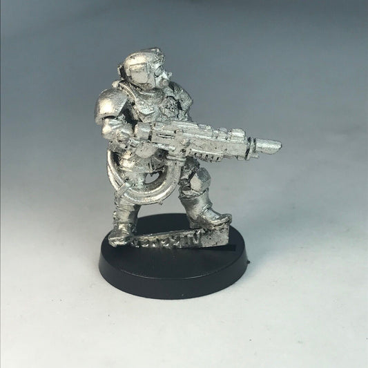 Metal Imperial Guard Kasrkin Stormtrooper Rifleman - Warhammer 40K X9914