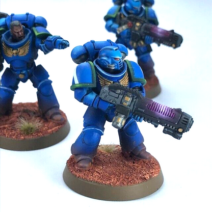 Primaris Hellblasters Ultramarines Space Marines - Painted Warhammer 40K C4109