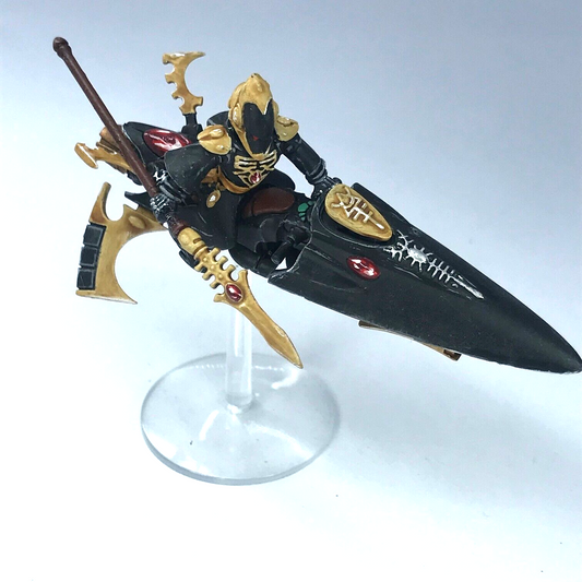 Warlock Skyrunner on Jet Bike Aeldari Eldar - Painted - Warhammer 40K C3462