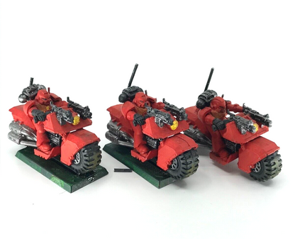 Blood Angels Space Marines Bike Squad - Varying Condition - Warhammer 40K C4695