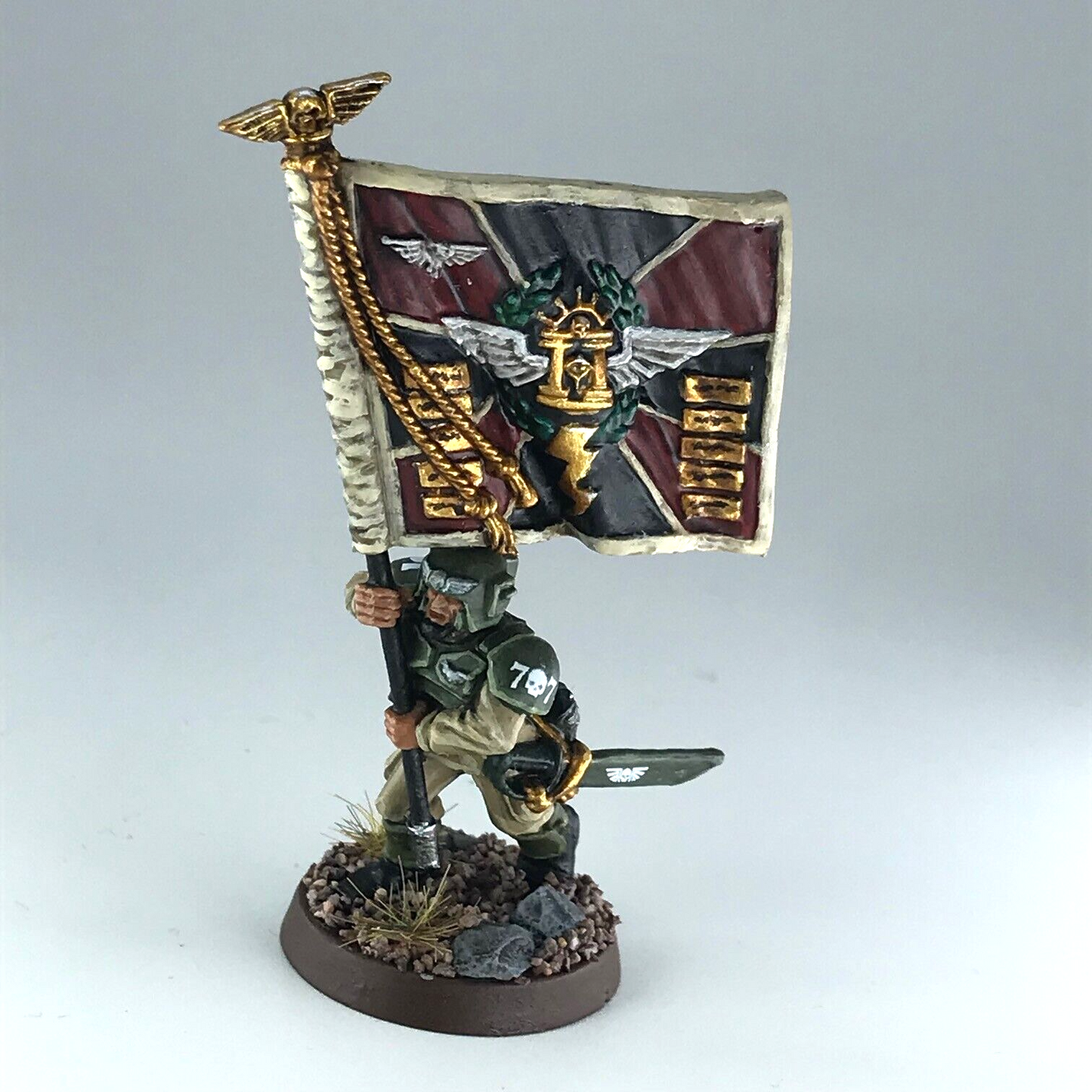 Imperial Guard Cadian Standard Bearer HQ - Astra Militarum Warhammer 40K C4718