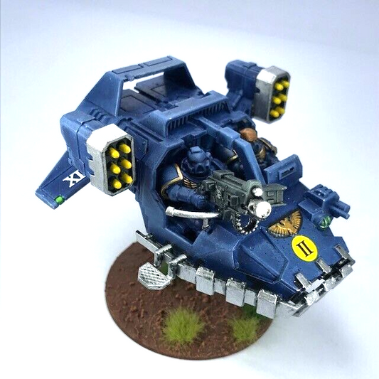 Classic Ultramarines Land Speeder Typhoon Space Marines Painted - Warhammer 40K