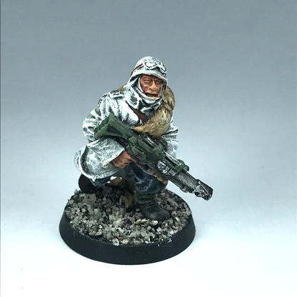 Metal Valhallan Ice Warrior Rifleman Imperial Guard - Warhammer 40K X10059