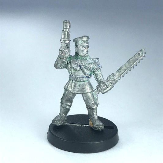 Classic Imperial Guard Mordian Sergeant with Chainsaw HQ - Warhammer 40K X12523