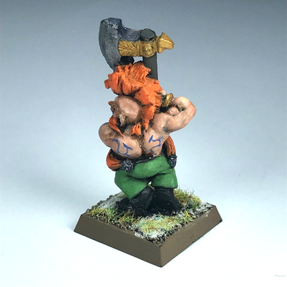 Metal Classic Dwarf Troll Slayer Warrior Painted - Warhammer Fantasy X10456